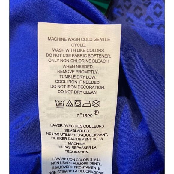 RLX Ralph Lauren Men's Golf LS Quarter Zip Blue Performance Stretch Sports Logo - Picture 11 of 11